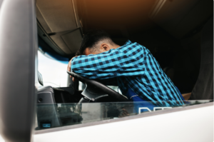 Truck driver asleep at the wheel - truck accident lawyers queens